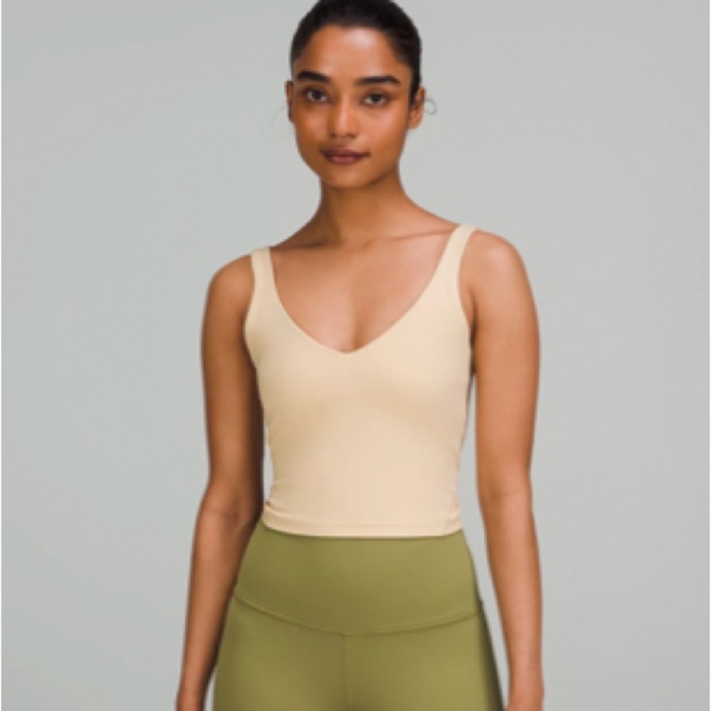 Lululemon align cropped tank top